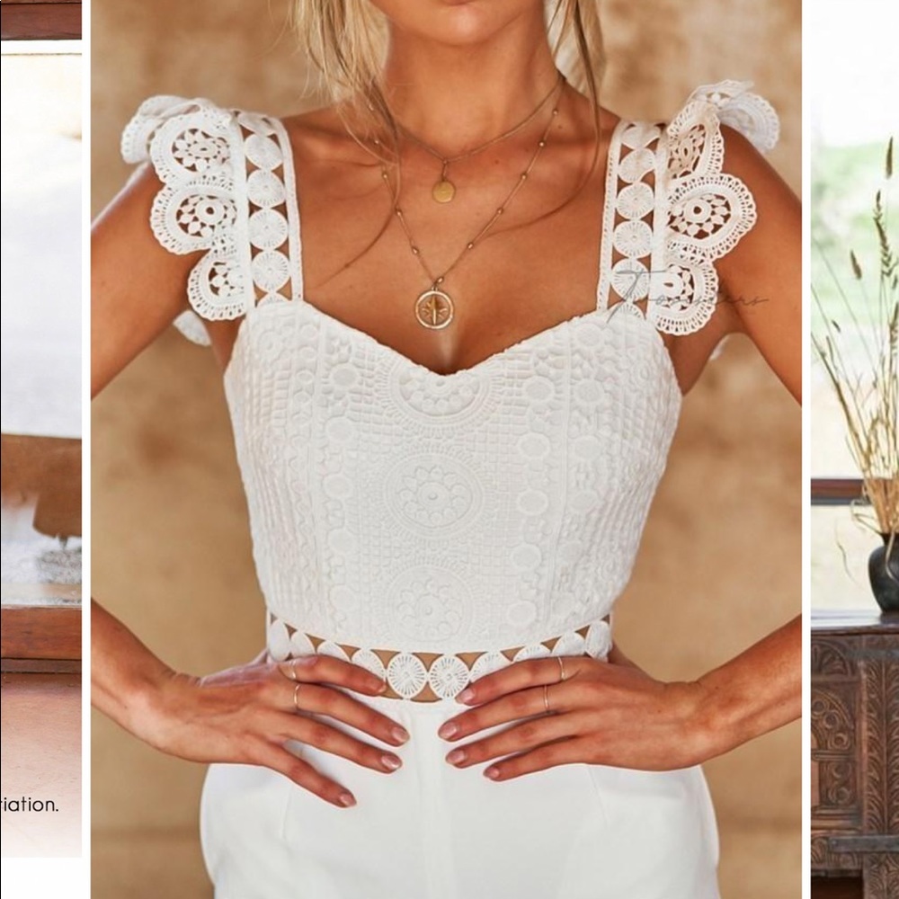 Twosisters The Label | White Jumpsuit
